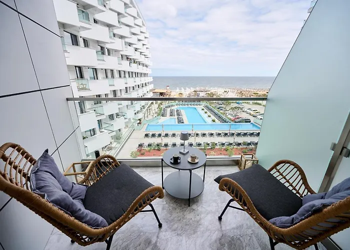 דירה Japandi Queen Std - Infinity Pool & Năvodari